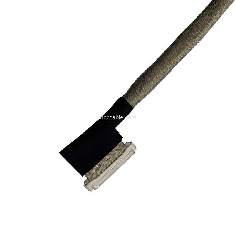 MICRO COAX CABLE 30P 20878-030T-01 Micro Coaxial LVDS Kabel Dengan Perisai EMC dan Kunci Mekanis