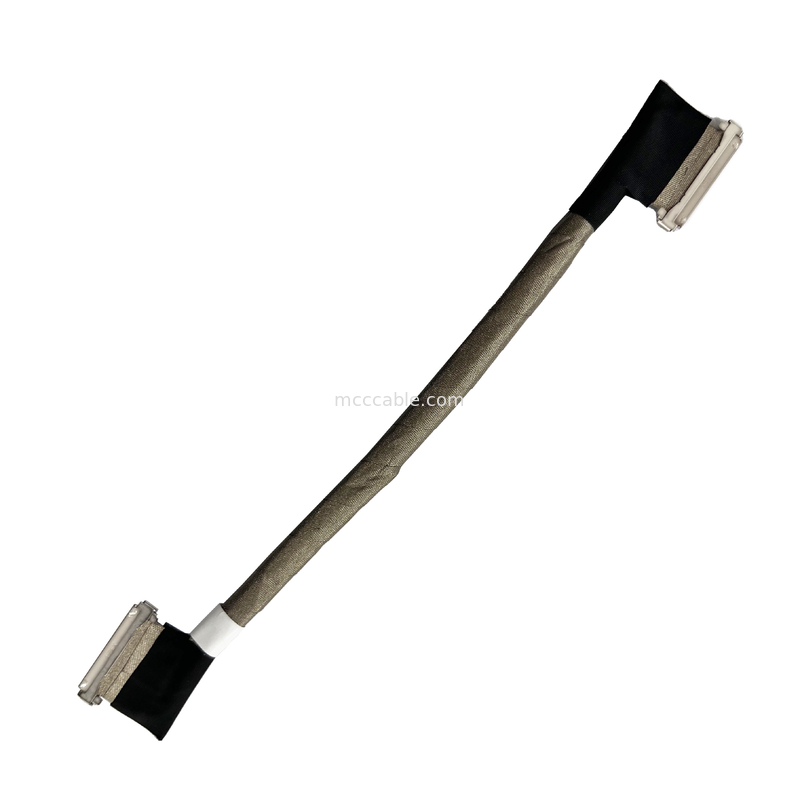 MICRO COAX CABLE 30P 20878-030T-01 Micro Coaxial LVDS Kabel Dengan Perisai EMC dan Kunci Mekanis