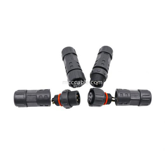 Pabrik Mini M12 8Pin Waterproof Circular Connector Cable Plug Industrial IP67 Tingkat Perlindungan Waterproof Pria/Wanita