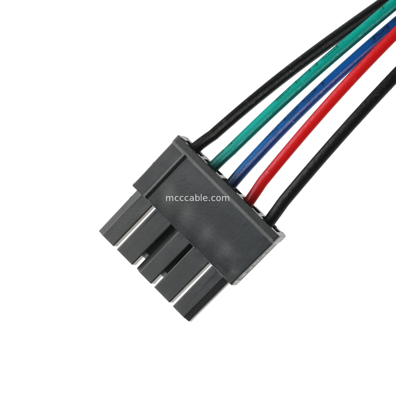 HSG 43645-0500 MX3.0-3P ke PH-6P konektor perakitan kabel lvds OEM/ODM