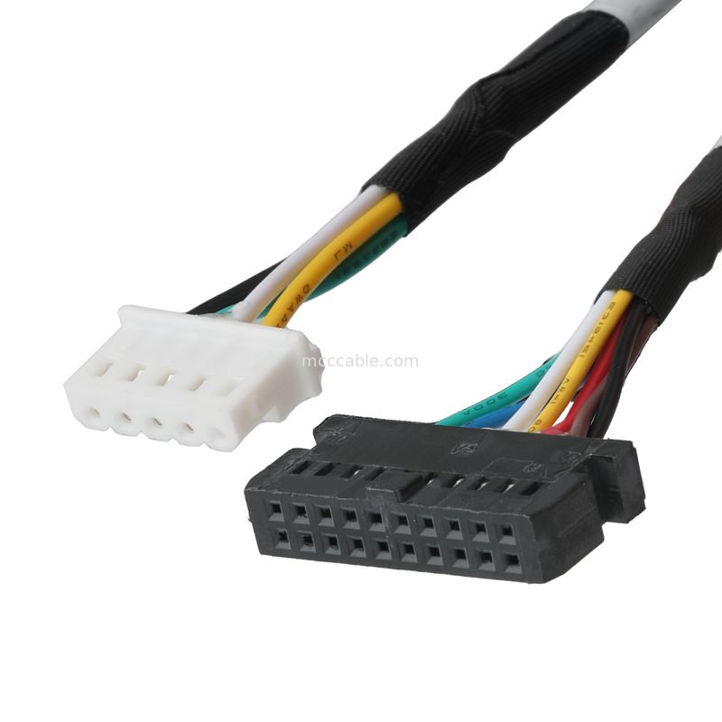 Kabel LVDS LHE PHSD 30P Picth 2,0mm sampai A2545 20P Picth 2,54mm WIRE UL1007 24AWG COLOR SEE PIN-OUT OEM/ODM