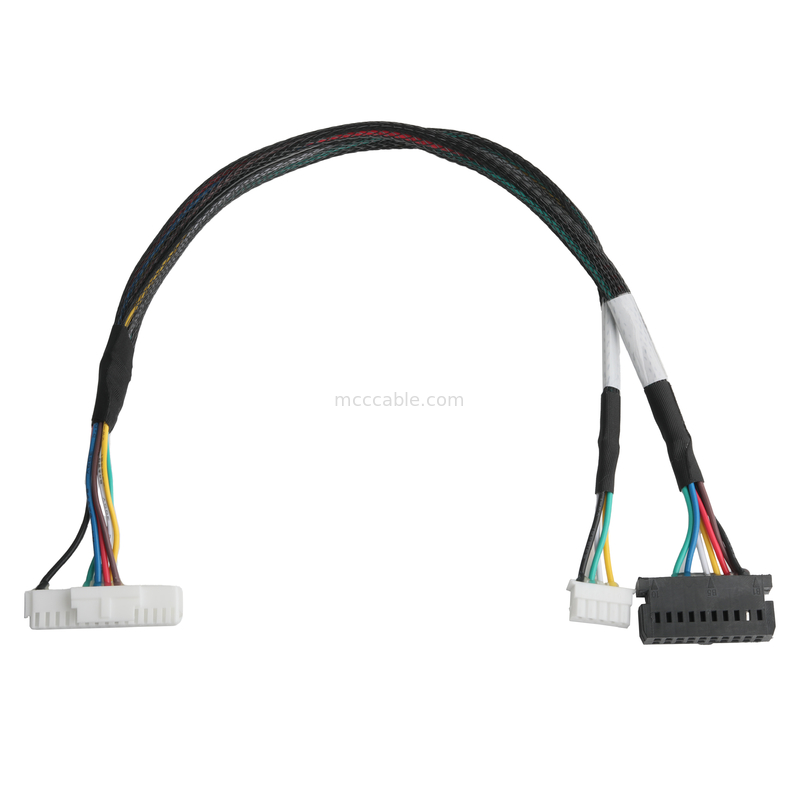 Kabel LVDS LHE PHSD 30P Picth 2,0mm sampai A2545 20P Picth 2,54mm WIRE UL1007 24AWG COLOR SEE PIN-OUT OEM/ODM