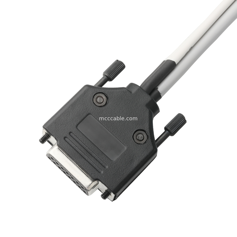LVDS CABLE adaptor DB-15P FEMALE untuk HSG 43025-0800 8P dan 691352710003 3P Terminal pria hijau Kabel konektor OEM / ODM