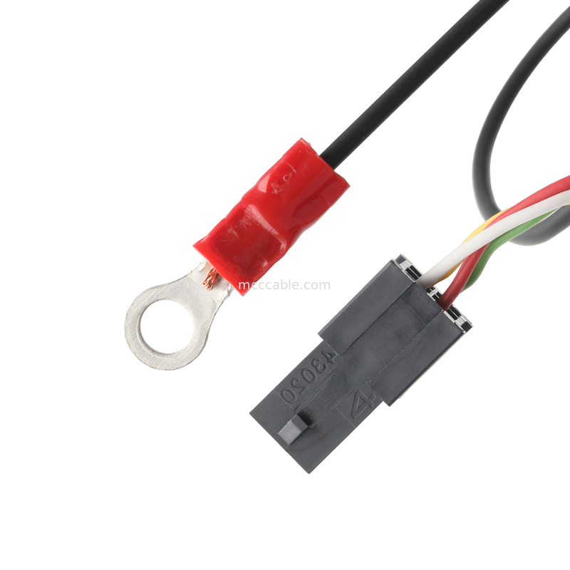 LVDS CABLE Pria 43025-0800 8P Picth 3.0mm MX Untuk HSG Wanita 43020-0401 4P Pitch 3.0mm MX OEM / ODM Panjang Kabel Sesuai