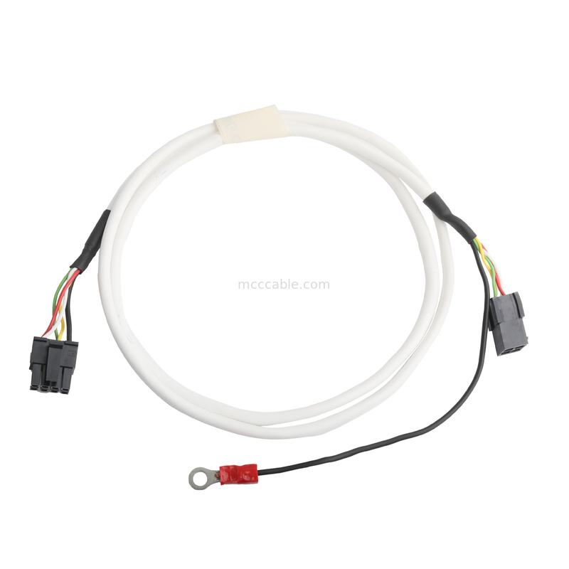 LVDS CABLE Pria 43025-0800 8P Picth 3.0mm MX Untuk HSG Wanita 43020-0401 4P Pitch 3.0mm MX OEM / ODM Panjang Kabel Sesuai