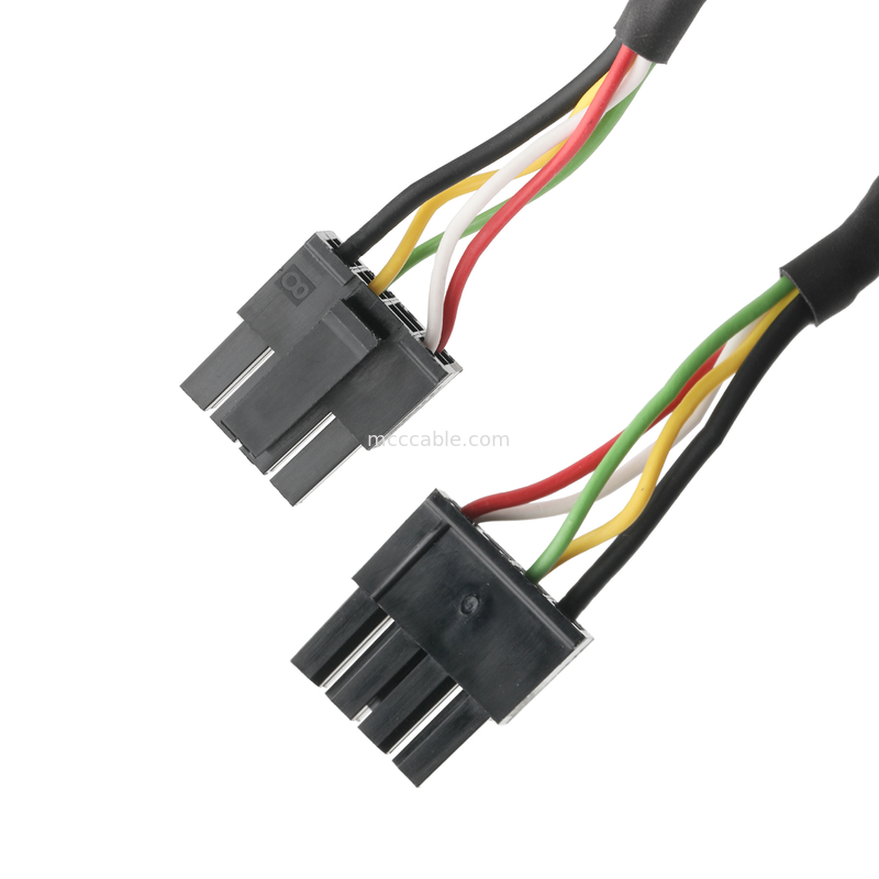 LVDS CABLE Pria 43025-0800 8P Picth 3.0mm MX Untuk HSG Wanita 43020-0401 4P Pitch 3.0mm MX OEM / ODM Panjang Kabel Sesuai