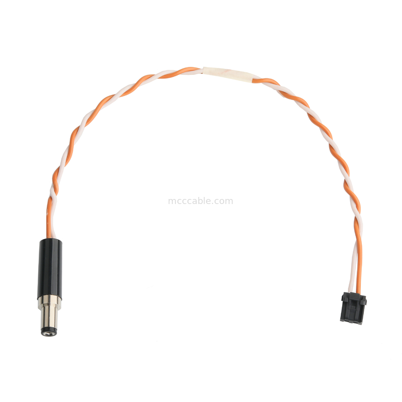 Kabel audio HSG 209209-0002 MX3.0mm pitch 2P ke DC PP3-002A PLUG 5.5*2.1mm OEM/ODM