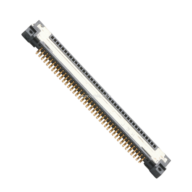 KEL USL00-40S 0.4V Panel Side Micro Coaxial Cable Connector Jenis Sudut Kanan