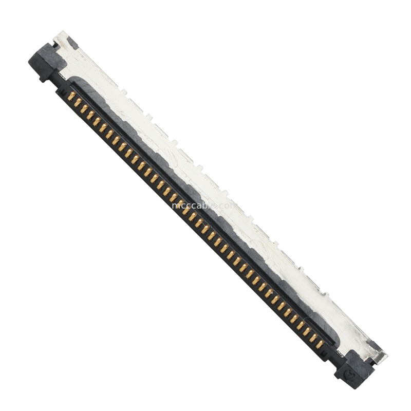 KEL USL00-40S 0.4V Panel Side Micro Coaxial Cable Connector Jenis Sudut Kanan