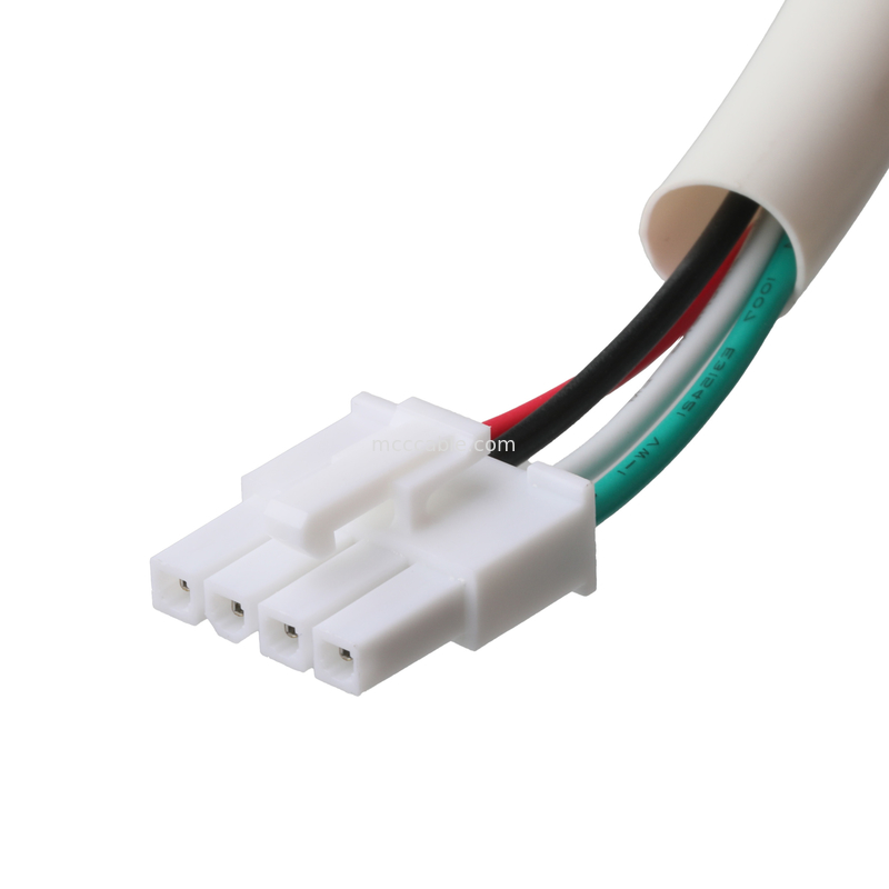 Molex HSG 4P Untuk RCPT HSG 4P Pitch 4.2mm UL1007 18AWG 300V 80C OEM / ODM Panjang Sesuai