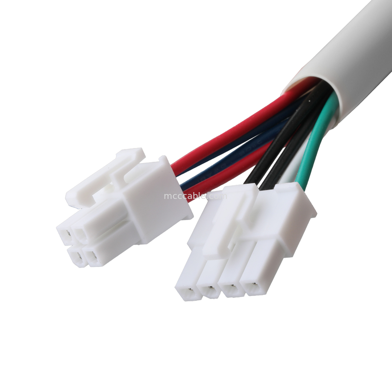 Molex HSG 4P Untuk RCPT HSG 4P Pitch 4.2mm UL1007 18AWG 300V 80C OEM / ODM Panjang Sesuai