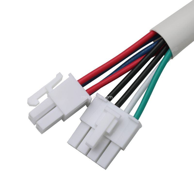 Molex HSG 4P Untuk RCPT HSG 4P Pitch 4.2mm UL1007 18AWG 300V 80C OEM / ODM Panjang Sesuai
