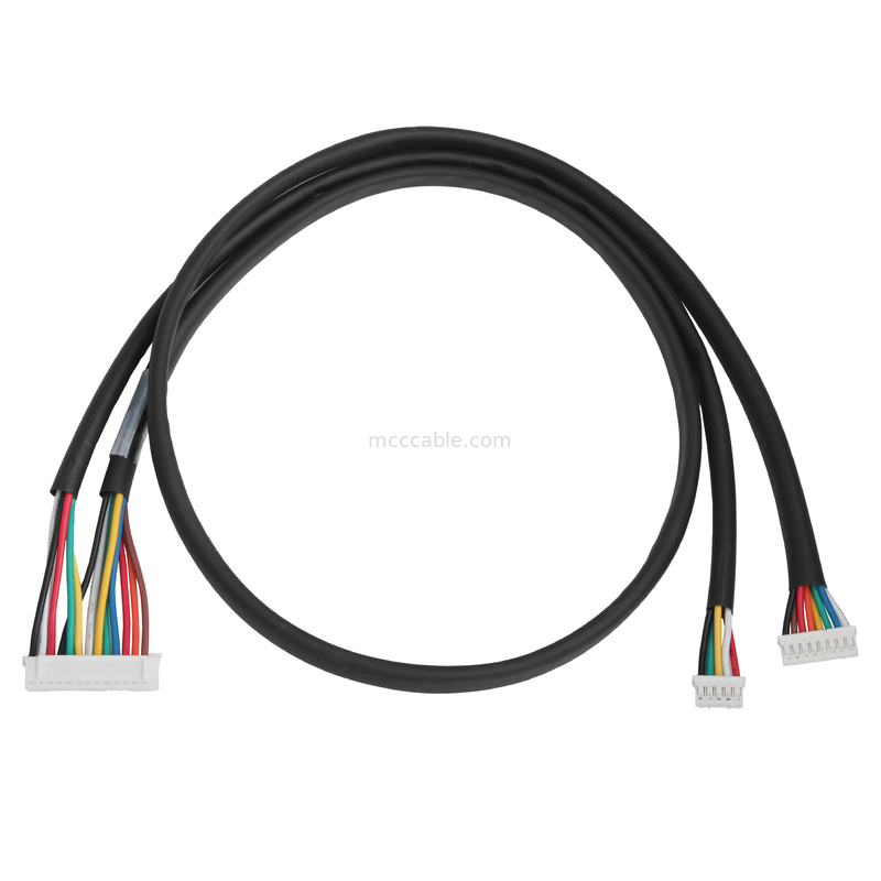 LVDS Kabel Majelis JST PHR-14P Untuk JST PHR-8P Dan JST-PHR-5P Konektor Pitch 2.0mm Kabel OEM / ODM