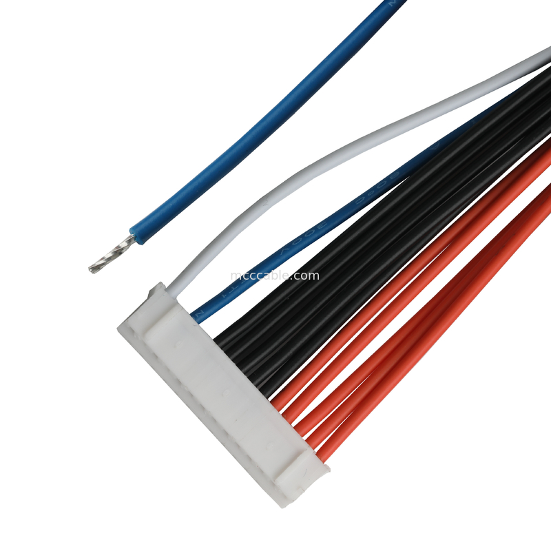 Custom Kabel Majelis JST PHR-14P Untuk SVM1.25-4 Dan JST PH-6P Konektor Pitch 2.0mm Kabel OEM / ODM