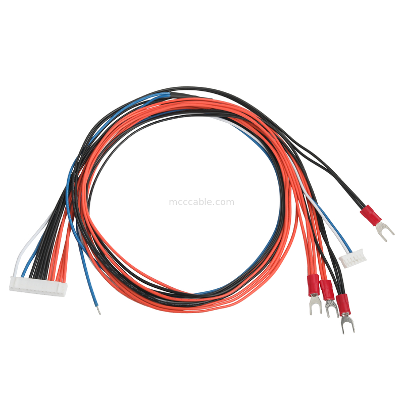 Custom Kabel Majelis JST PHR-14P Untuk SVM1.25-4 Dan JST PH-6P Konektor Pitch 2.0mm Kabel OEM / ODM