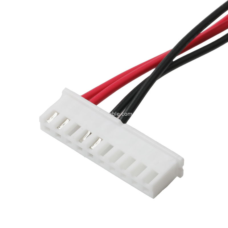 Konektor Kabel Custom Assembly XH-10P Untuk SVM1.25-4 Dan SVS5.5-4P Konektor Pitch 2.0mm Kabel OEM / ODM