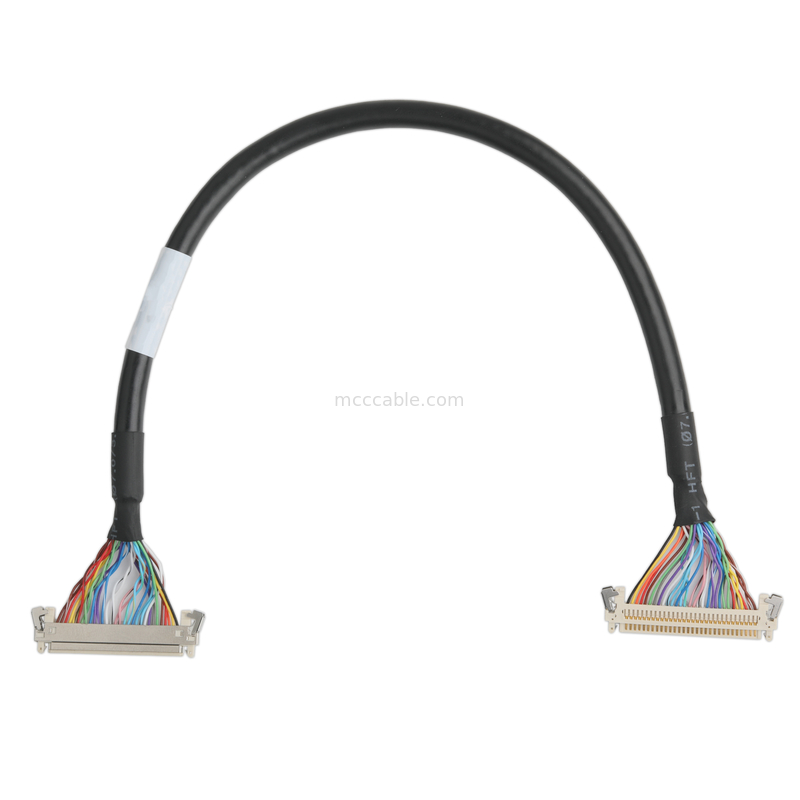 LCD CABLE JAE FI-X30HL Display Screen Motherboard Cable Connector UL20276 AWG30 dengan Pelet dan Label UL