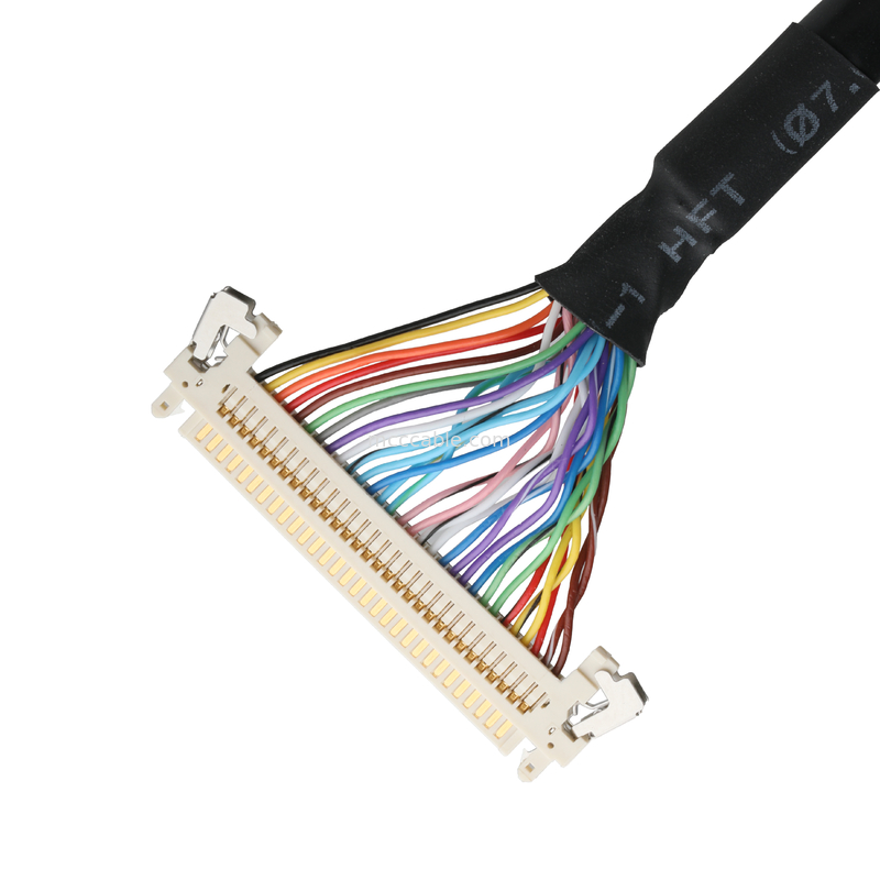 LCD CABLE JAE FI-X30HL Display Screen Motherboard Cable Connector UL20276 AWG30 dengan Pelet dan Label UL