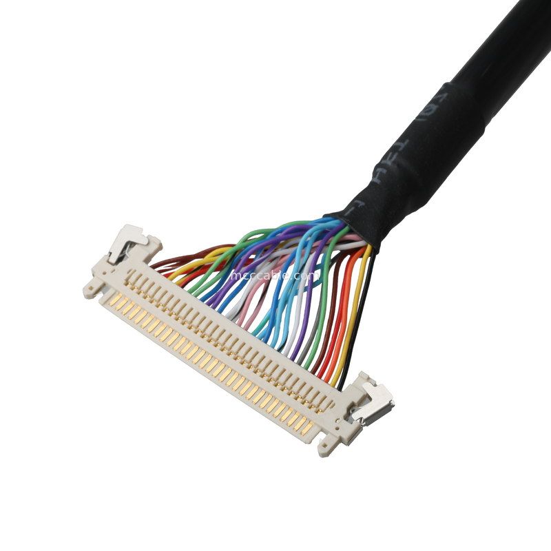 LCD CABLE JAE FI-X30HL Display Screen Motherboard Cable Connector UL20276 AWG30 dengan Pelet dan Label UL