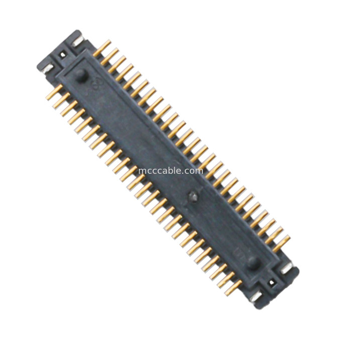Aces 50185-05041-001 50pin 0,4mm PEC Board End Holder konektor OEM / ODM panjang kustomisasi