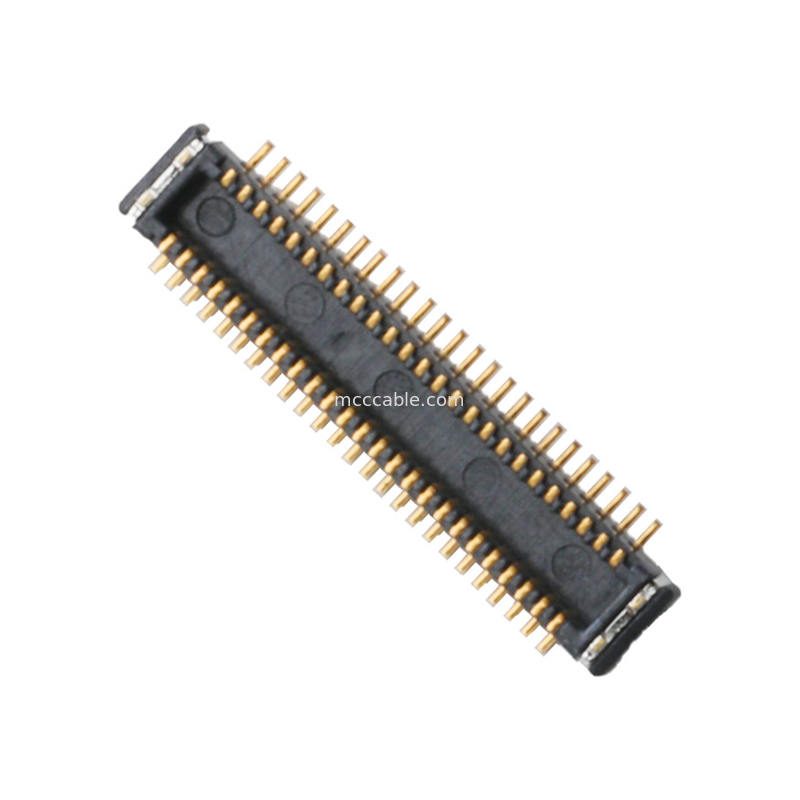 Aces 50185-05041-001 50pin 0,4mm PEC Board End Holder konektor OEM / ODM panjang kustomisasi