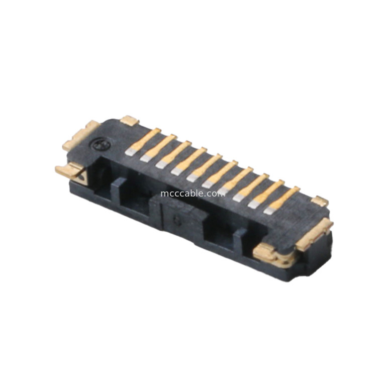 20854-010E-02 Konektor Pengirim Kabel LVDS 0,35mm Pitch Pin-out Sesuai RoHS