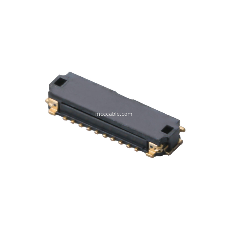 20854-010E-02 Konektor Pengirim Kabel LVDS 0,35mm Pitch Pin-out Sesuai RoHS