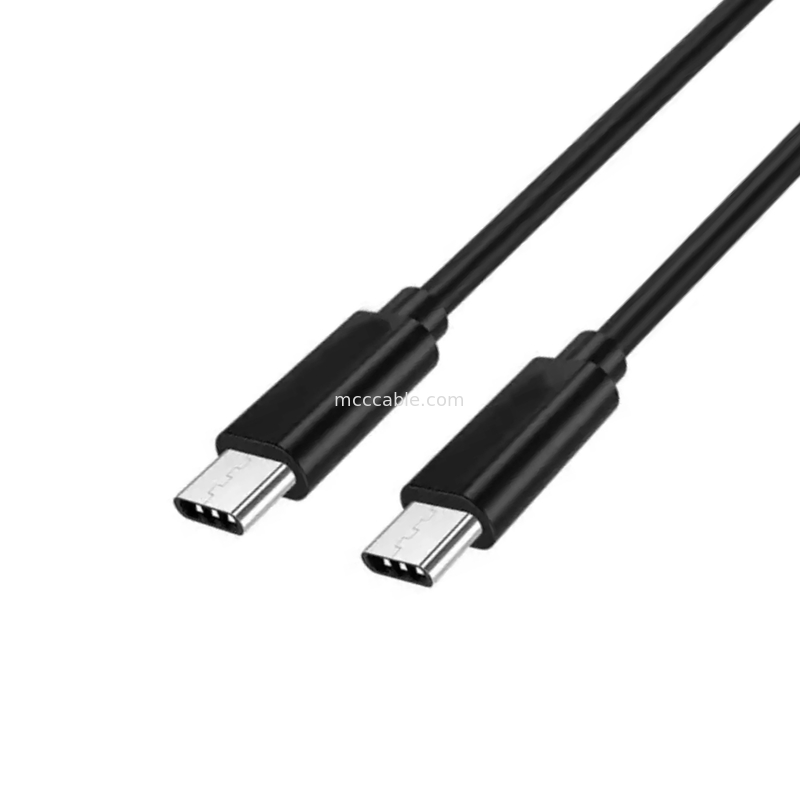 Thunderbolt usb 4 type-c ke kabel ekstensi usb 4 Tingkat transmisi hingga 40Gbps OEM/ODM Panjang warna Disesuaikan