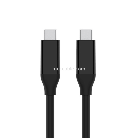 Thunderbolt usb 4 type-c ke kabel ekstensi usb 4 Tingkat transmisi hingga 40Gbps OEM/ODM Panjang warna Disesuaikan