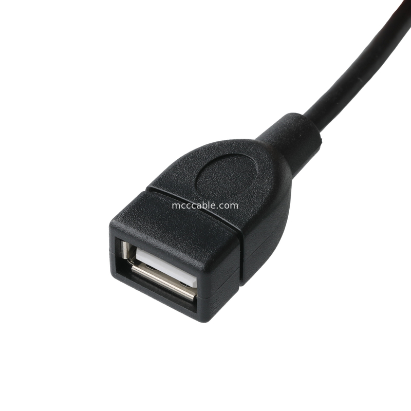 Set Kabel USB Untuk IC7 USB-A 2.0 wadah untuk Molex 51021-0400 RM 1.25mm 4Pin Eksternal Expansion Adapter