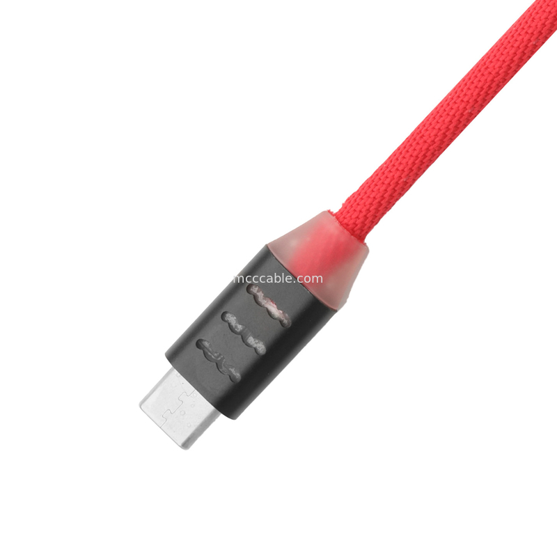 USB C ke Kabel Petir Untuk Pengisian Cepat Samsung Dan Apple Phones OEM/ODM