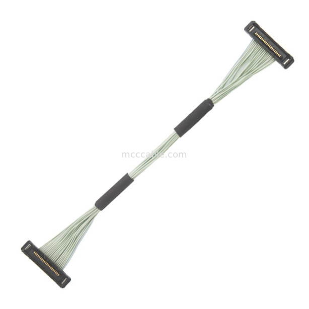 0.4mm Pitch 20380-R20T-06 Kabel Koaksial Mikro lvds kabel konektor 20P 0.4mm pitch