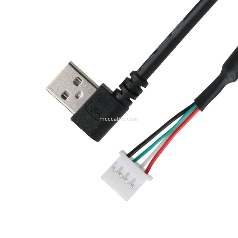 MIPI USB2.0 Tipe A ke JST PAP-04V-S atau setara USB AB1210 Keyboard P2 Kabel Board OEM/ODM