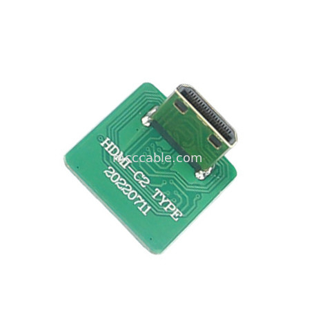 Adaptor Kabel Mini Hdmi Elbow Head Hd Mini Hdmi-C2 To 20525-020E-02 To Board Side Connector pitch 0.4mm
