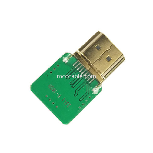 Adaptor Konektor 20525-020E-02 Untuk Jenis Adaptor Kabel Hdmi Hdmi Straight Head Hdmi-A pitch 0.4mm