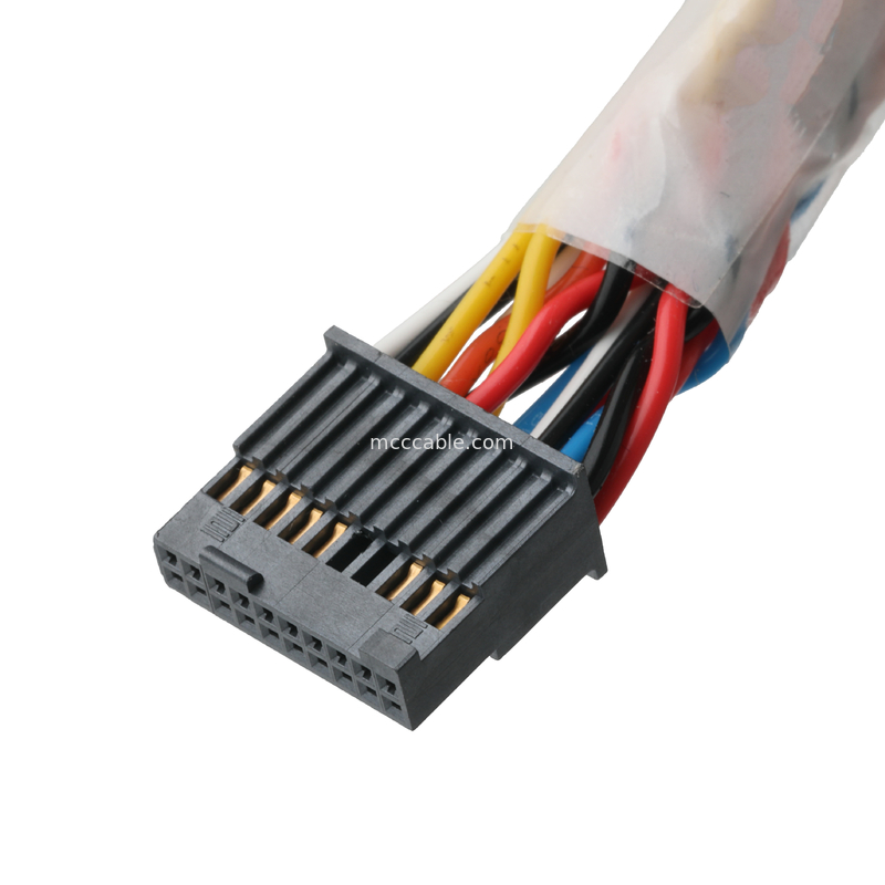 SAMTEC CONNECTOR 1.27MM Pitch Dualrow 20P CIRCUITS 28-30 AWG Server Board Kabel Kabel Konektor
