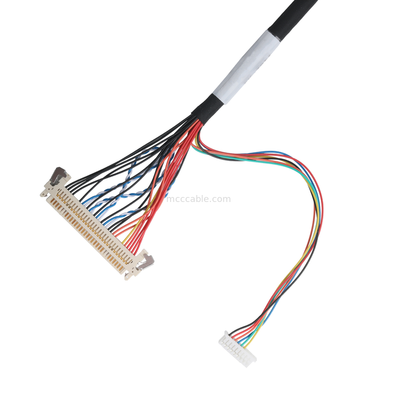 Kabel LVDS FI-X30HL 30P Untuk DF20A-40P Atau 9P HSG Kabel Koaksial Konektor OEM/ODM