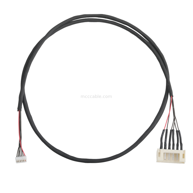 Kabel Tampilan LED JST B6B-PH-K-S-6P Ke JST 0.8-6P Konektor Tampilan LVDS Kabel Kombinasi Disesuaikan