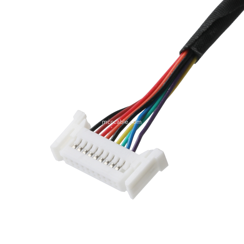 DB-9Pin LVDS Kabel Majelis D-SUB-9P Pria Solder ke TU1.0 20Pin TU1002HN0-20 Wire Connector OEM / ODM