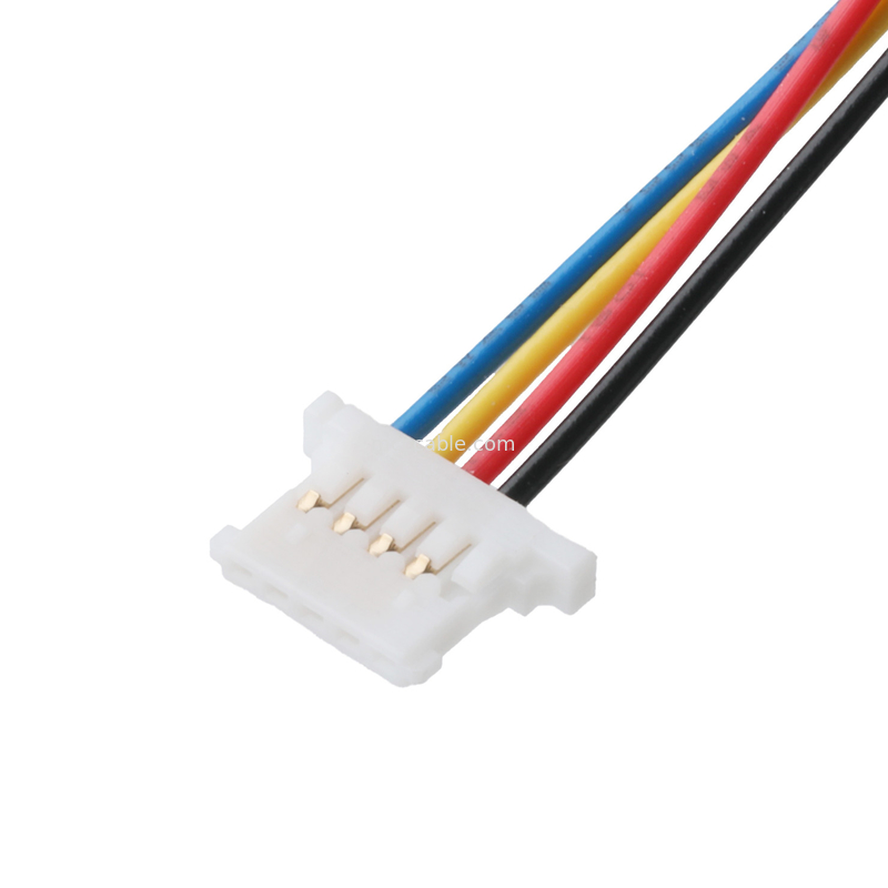 JST PHR-7 pitch 2.0mm 7pin ke Molex 51146-0500 1.25mmpitch LVDS Kabel Majelis Konektor Pitch 2.0mm Kabel OEM / ODM