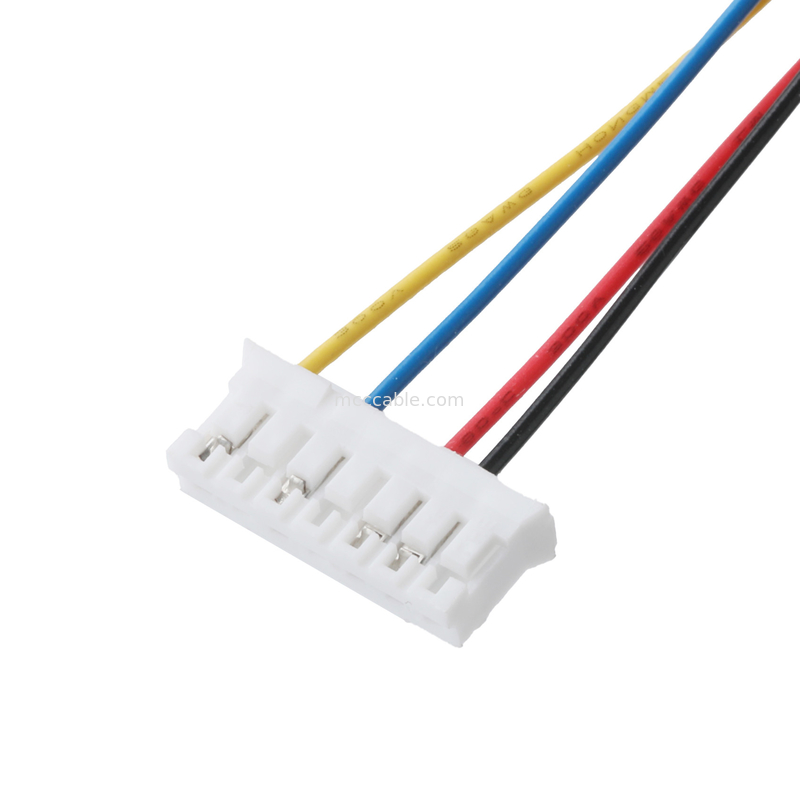 JST PHR-7 pitch 2.0mm 7pin ke Molex 51146-0500 1.25mmpitch LVDS Kabel Majelis Konektor Pitch 2.0mm Kabel OEM / ODM