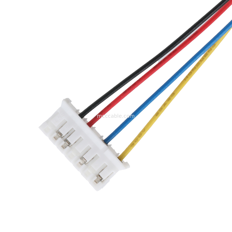 JST PHR-7 pitch 2.0mm 7pin ke Molex 51146-0500 1.25mmpitch LVDS Kabel Majelis Konektor Pitch 2.0mm Kabel OEM / ODM