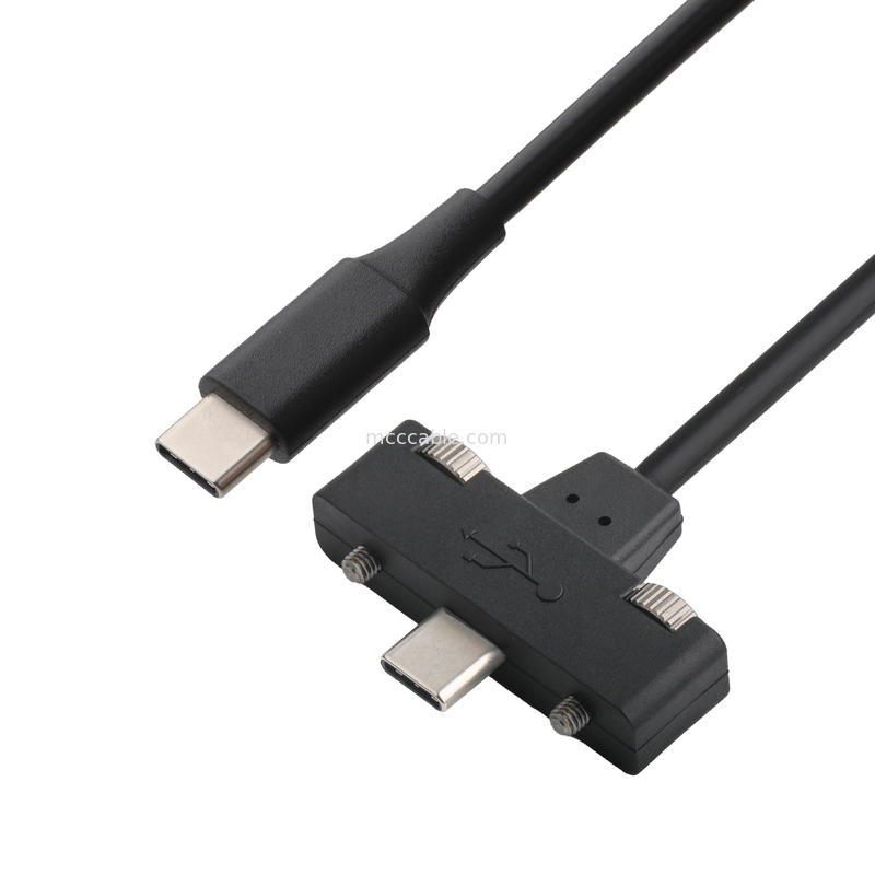 Interface Thunderbolt 4 kelas industri, Kabel USB4, Tingkat Transmisi Hingga 40Gbps, 240W Super Fast Charging, 8K Ultra