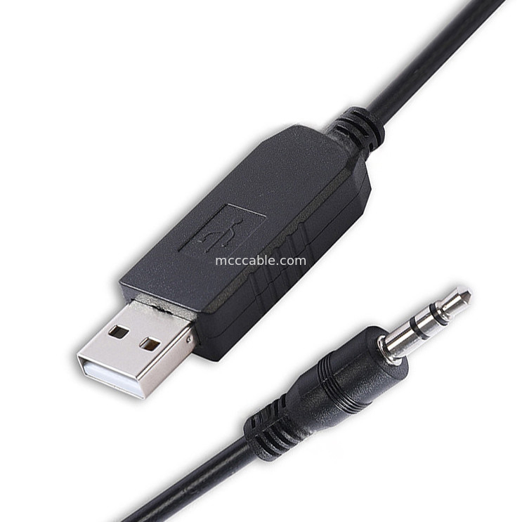 FTDI Chip TTL-232R-3V3-AJ USB Ke TTL Serial Kabel 3,5mm 2,5mm Audio Jack Spesifikasi Custom Harness