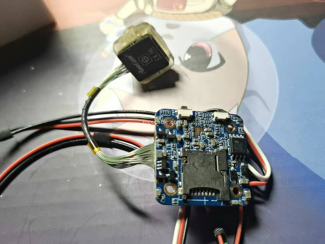 45 PIN DF36-45S-0.4V Micro LVDS Kabel Majelis Bebas Timah Bebas Halogen