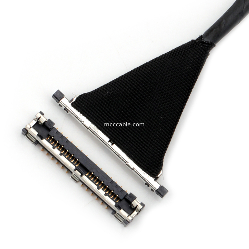 DF56 Series Micro Coaxial Cable Connector 26P DF56-26-0.3SD Untuk Mencocokkan Konektor DF56-26S-0.3V