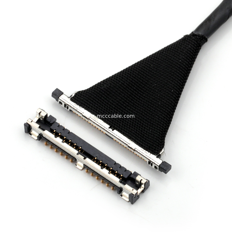 DF56 Series Micro Coaxial Cable Connector 26P DF56-26-0.3SD Untuk Mencocokkan Konektor DF56-26S-0.3V