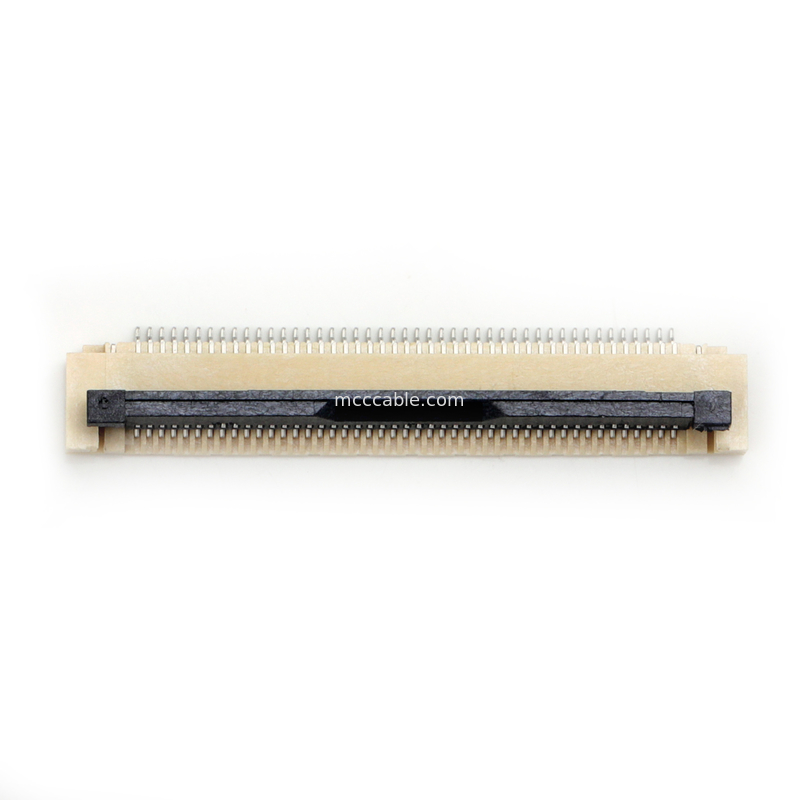FFC&FPC 45Pin 0.5mm Pitch LVDS EDP Board Connector untuk Kabel Fleksibel Flat