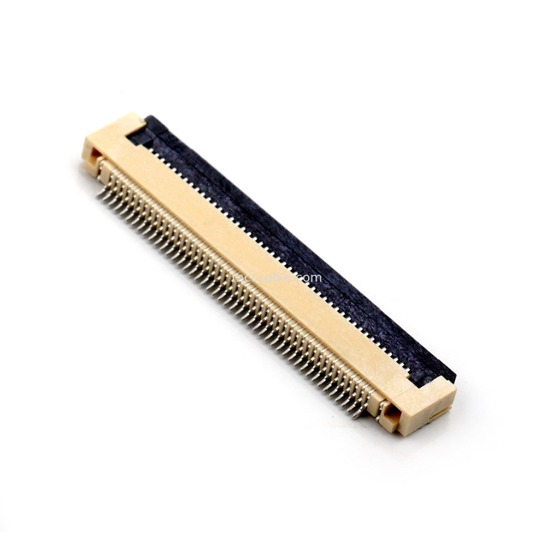FFC&FPC 45Pin 0.5mm Pitch LVDS EDP Board Connector untuk Kabel Fleksibel Flat