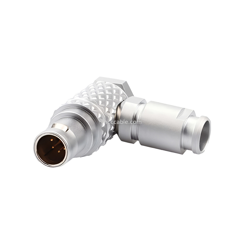 B Series Push Pull Circular Connector Multi-core tipe 2 ~ 32 core welding needle core (lurus atau bersudut)